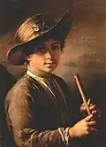 Junge mit Flöte (1810)