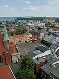 Blick auf den Innensee vom Turm des Schweriner Doms