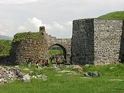 Ruinen der Festung Lori bei Stepanawan, 2014