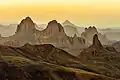 Gebirge des Ahaggars im Nationalpark Ahaggar im Süden von Algerien