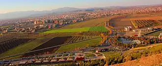 Blick auf Naghadeh