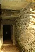 Maeyama Kofun A13 Gang vom Eingang zur Grabkammer