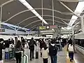 Bahnsteig in Xuzhou Ost (2023)