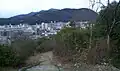Vom Gipfel aus in Richtung Gozan no Okuribi