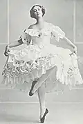 Les Papillons, Tamara Karsawina, 1912
