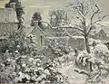 Effet de neige à l’Hermitage, Pontoise