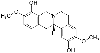 Strukturformel von (S)-Scoulerin