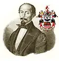 Giovan Battista di Crollalanza (1819–1892), Gründer des „Annuario“ und erster Direktor von 1878 bis 1892.