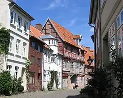Gasse in der Lüneburger Altstadt