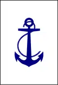 Dienstgradabzeichen eines Leading Seaman