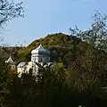 Horodna am San, von Miedzybrodzie aus gesehen (2014)