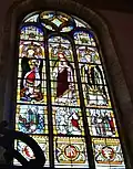 Kirchenfenster der Dorfkirche
