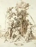 Albrecht Dürer, Tod des Orpheus, 1494