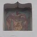 Wappen der Renner von Allmendingen links über dem Portal