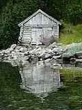 Naust von Gloppen, Norwegen