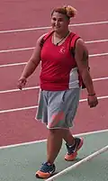 Emel Dereli Rang zwölf mit 16,60&nbsp;m