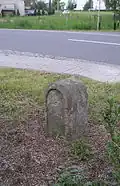 Halbmeilenstein in Falkenau
