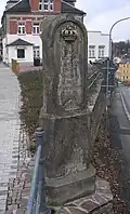 Stationsstein Auer Straße / Hartensteiner Straße
