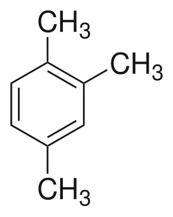 Strukturformel von Pseudocumol