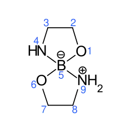 1,6-Dioxa-4-aza-9-azonia-5-borato-spiro[4.4]nonan