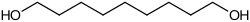Strukturformel von 1,9-Nonandiol