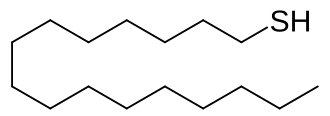 Strukturformel von 1-Hexadecanthiol