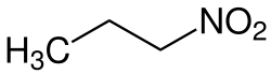 Struktur von 1-Nitropropan