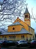 Evangelische Kirche, Rückseite