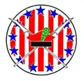 Wappen der polnischen 111. Schwadron mit Kriegssensen