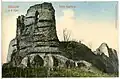 Ruine Egerberg im Jahre 1910 (Postkarte)