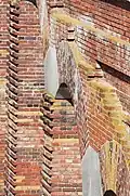 Kongresshalle Nürnberg, unvollendeter Innenhof mit Wartesteinen