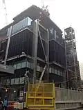 Der Bau im Dezember 2014