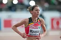 Barbara Maveau erreichte Rang&nbsp;zwölf