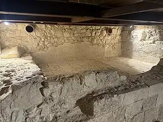 Calcatorium der archäologischen Schaustelle, 2024