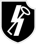 Truppenkennzeichen, die Siegrune der Hitlerjugend