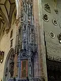 Sakramentshaus des Ulmer Münsters, 1462–1471, Teil des Baldachins