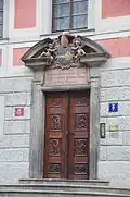 Portal an der Westseite