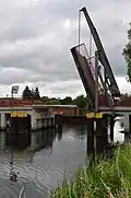 Klappbrücke in Niederfinow
