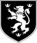 Truppenkennzeichen der 14. Waffen-Grenadier-Division der SS (galizische Nr. 1)