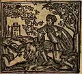 Simson entnimmt dem toten Löwen Honigwaben, 1568