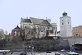 Beschädigungen an der St. Anna-Kirche durch einen Erdrutsch bei Trassen-Bauarbeiten im Jahr 2009