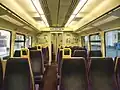 Innenraum der Standardklasse der GWR-Klasse 166