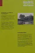 Infotafel zu den Pumper Mühlen in Standortnähe