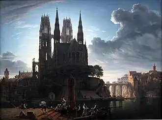Gotischer Dom am Wasser (Karl Friedrich Schinkel)