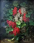Stillleben mit Johannisbeeren