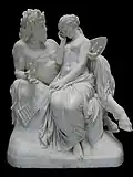 Pan tröstet Psyche (1858), Alte Nationalgalerie Berlin