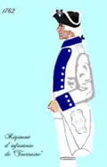 Régiment de Touraine 1762–1776