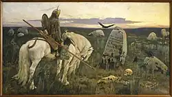 Der Recke am Scheideweg (Витязь на распутье), 1878
