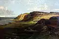 Hinrich Wrage Morsumkliff, Sylt, 1902, Öl auf Leinwand 115&nbsp;cm ×&nbsp;220&nbsp;cm, Museumsberg Flensburg