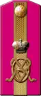 1904, Schulterstück mit schmaler Tresse, Infanterie
